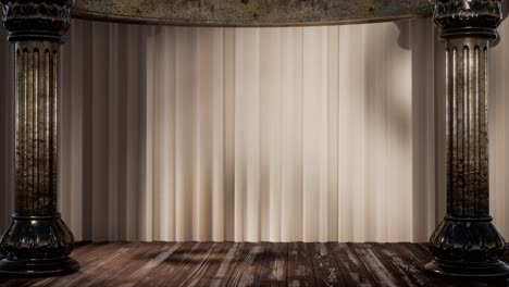 stage-curtain-with-light-and-shadow