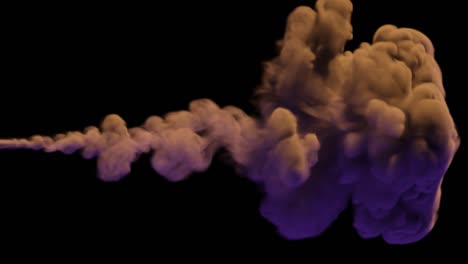 realistic smoke emission on a black background. just place it and change the mix mode on the screen or add it. 4k animation