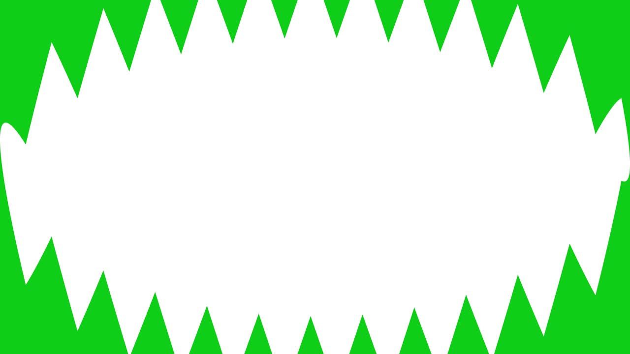 material de bucle de triángulo de onda dentada animación gráficos de movimiento