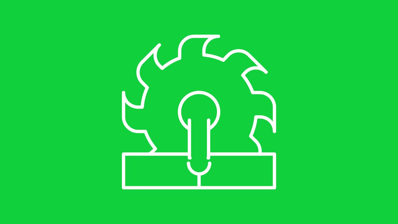 건설 녹색 스크린_백색_큰