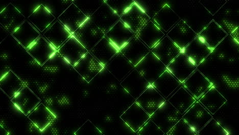 Digital-and-neon-cubes-pattern