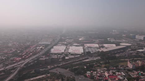 Una-De-Las-Ciudades-Más-Contaminadas-Del-Mundo-Vista-Desde-El-Aire