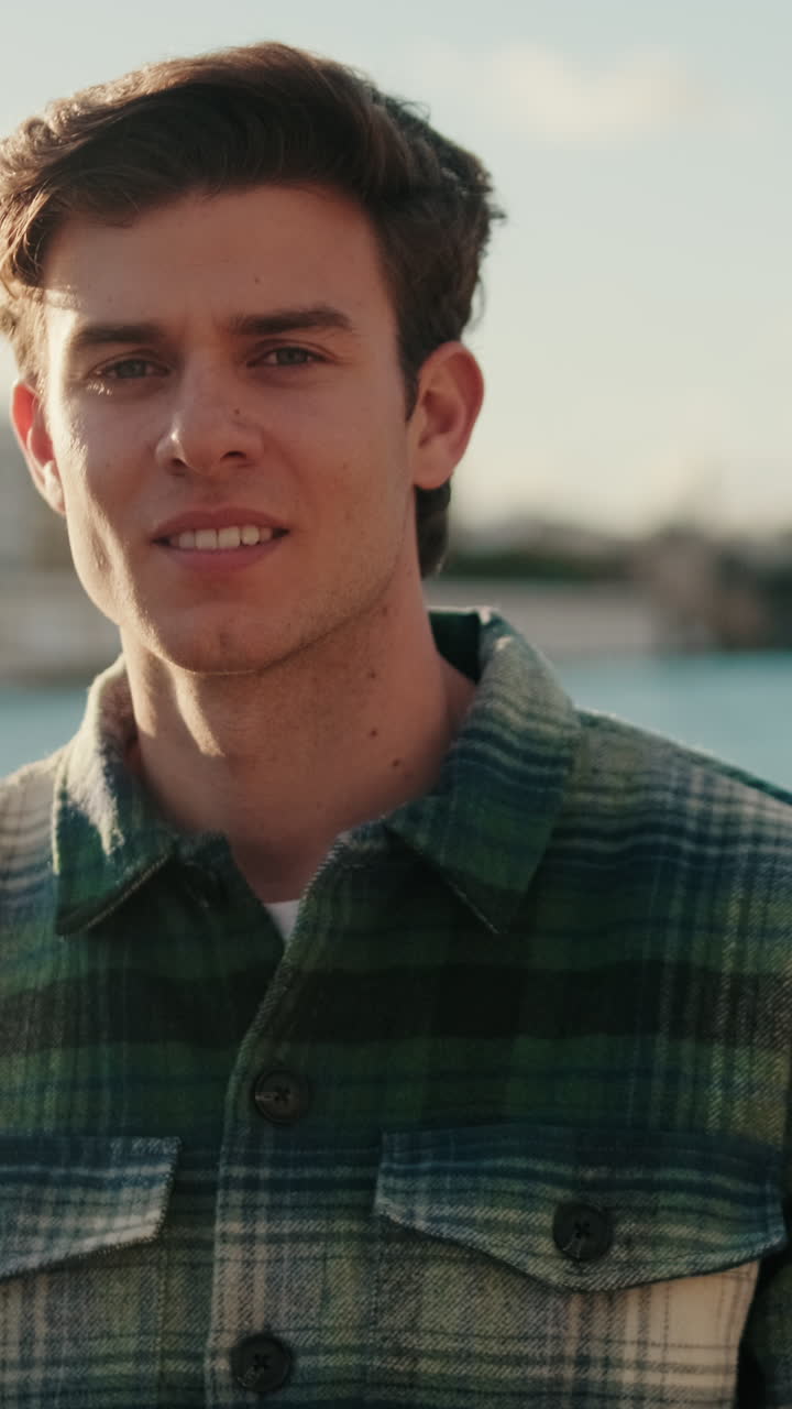 Handsome Man in Seville, Spain