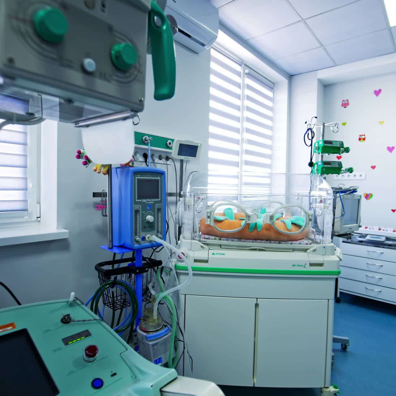 Emergency modern technologies equipment. Surgery professional devices