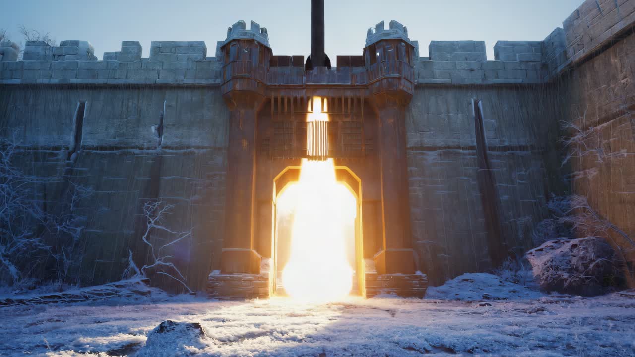 Castle Gate Explosion