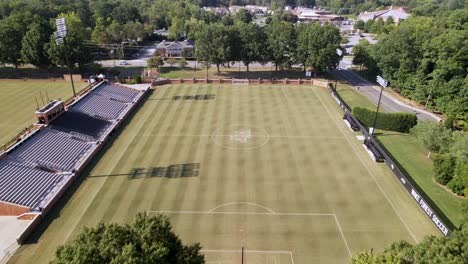 campo de fútbol de la universidad wake forest en la universidad wake forest en winston salem nc, carolina del norte