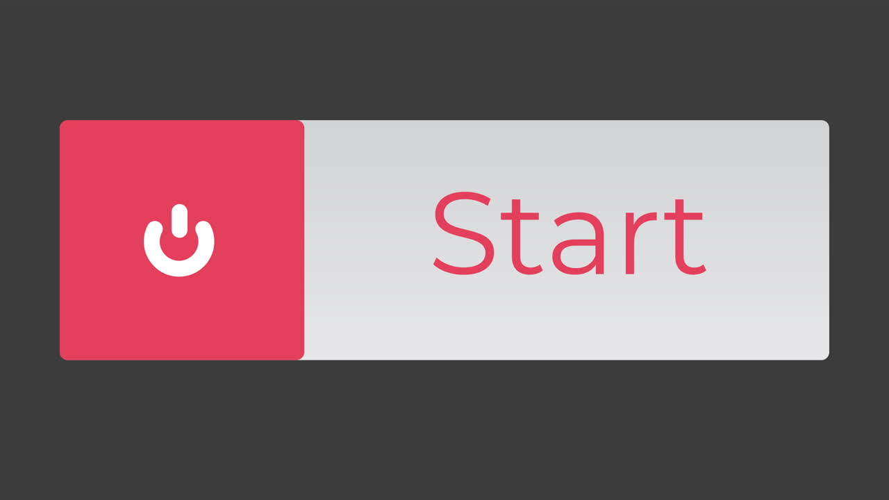 Start button and toggle