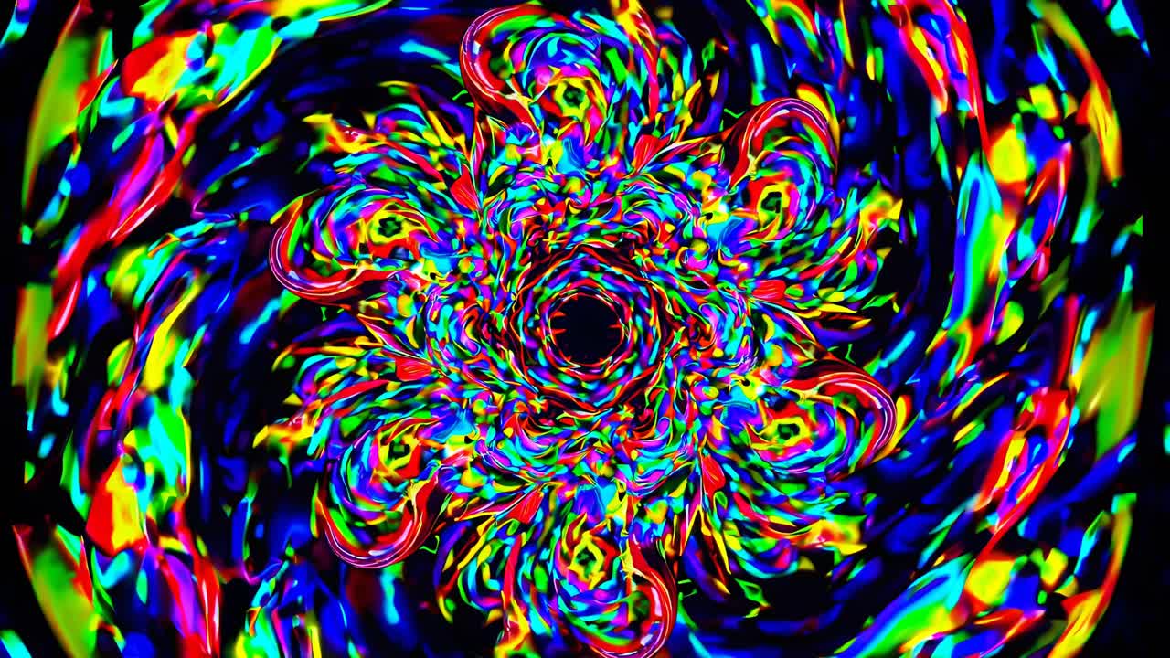 Psychedelic Mandala Art