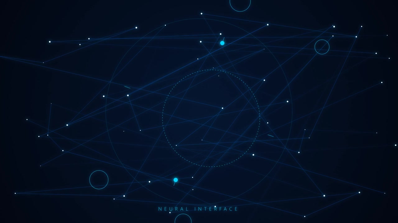 Abstract Neural Interface Network with Moving Data Points and Geometric Lines