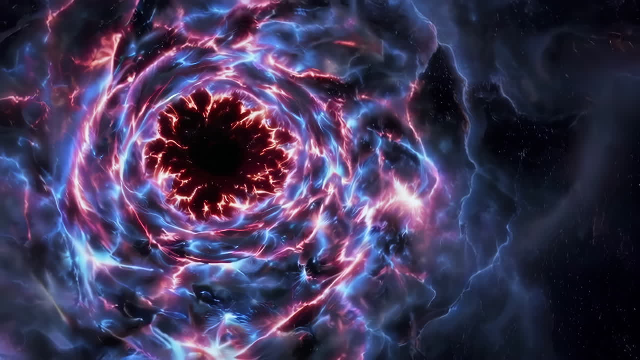 vórtice cósmico abstracto
