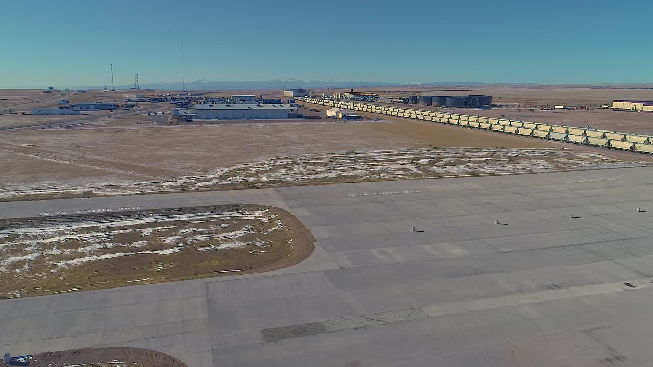 parque industrial en una mañana fría