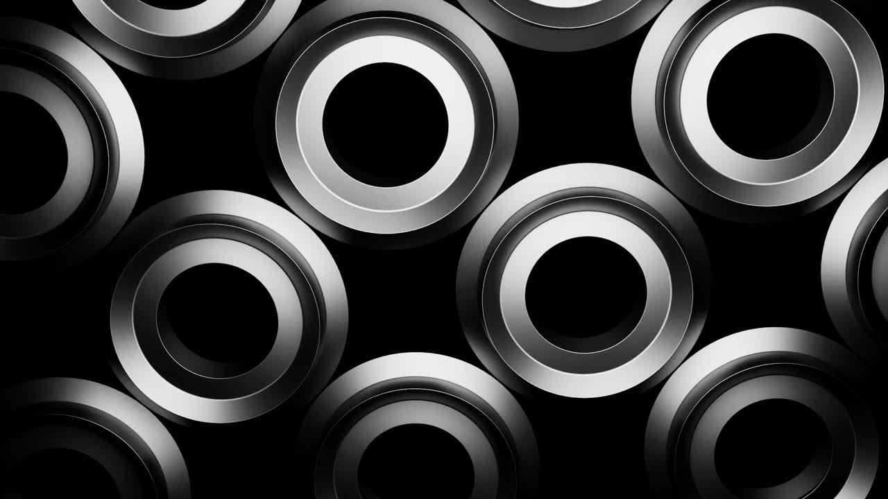 Abstract sfondo a disegno geometrico nero e argento