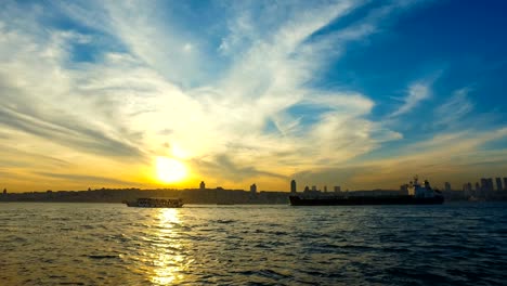 4k time lapse of istanbul.