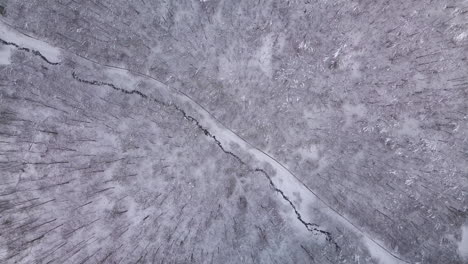 impresionantes imágenes aéreas que muestran la belleza del invierno