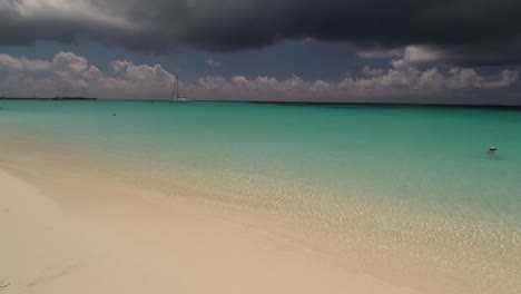 Playa-Sirena-is-one-of-the-most-beautiful-beach-on-the-island-of-Cayo-Largo,-Cuba