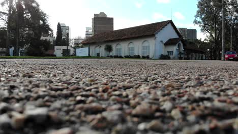 Park:-Straßenpark-Montevideo,-Uruguay