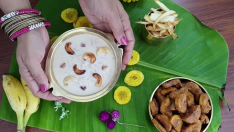 sweet dish kheer kerala india