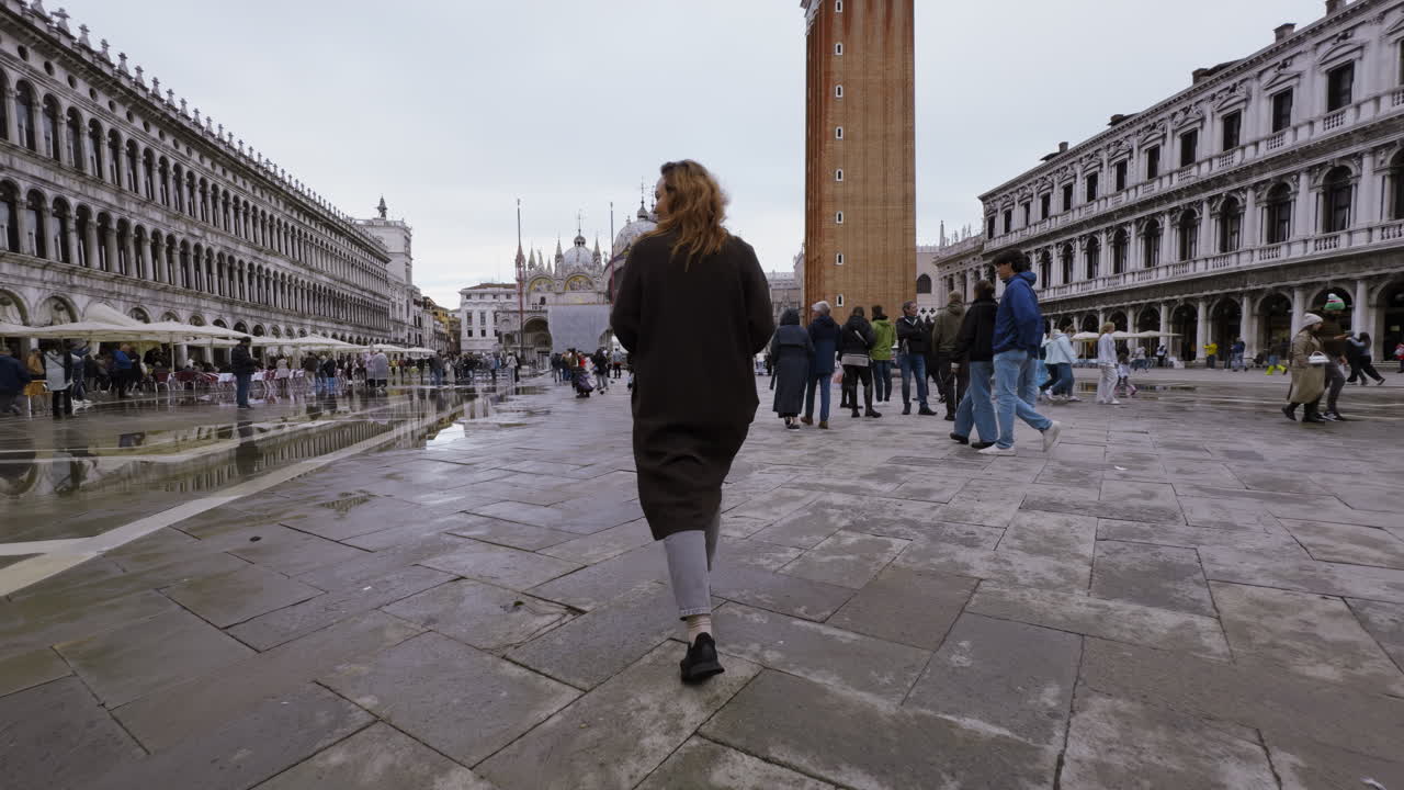 St. Mark's Square, Venice - Cloudy and Rainy Day