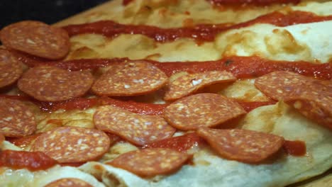 la pizza de pepperoni