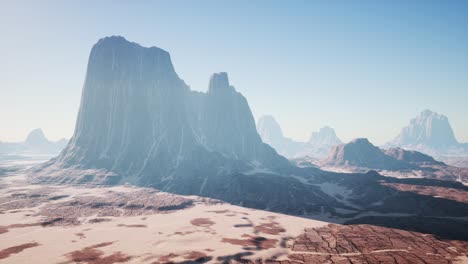 paisaje rocoso del desierto