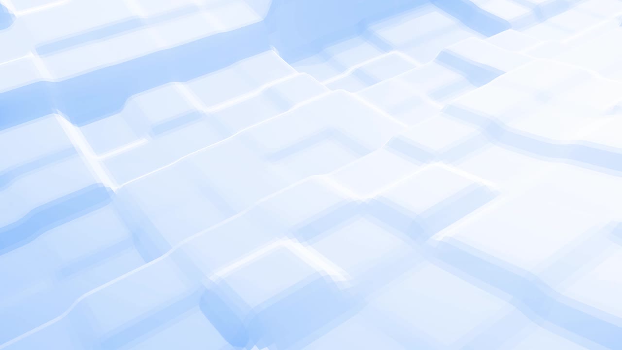 스타일리시 블루 화이트 크리에이티브 추상 저 폴리 배경 4k 추상 파동 패턴 루프로 표면을 이동 부드러운 부드러운 무 애니메이션 간단한 미니멀 기하학 bg