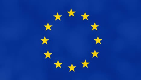 europe waving 3d flag duo transition background