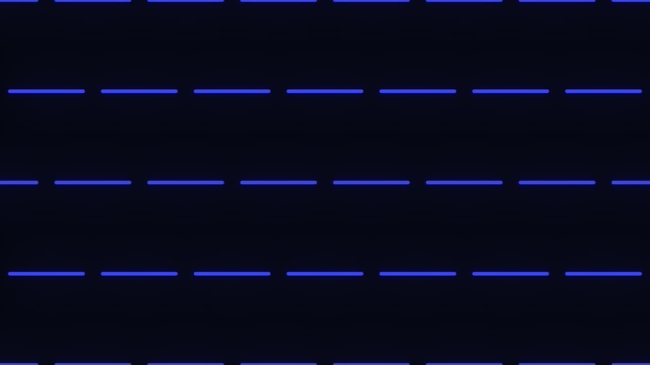검은 바탕에 추상적인 파란색 평행선