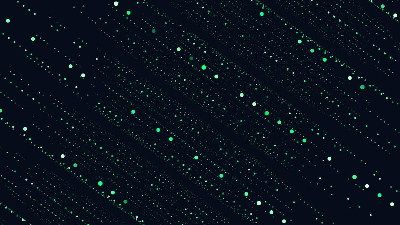 ilusión de movimiento aleatorio y caótico el neón brilla en una galaxia oscura