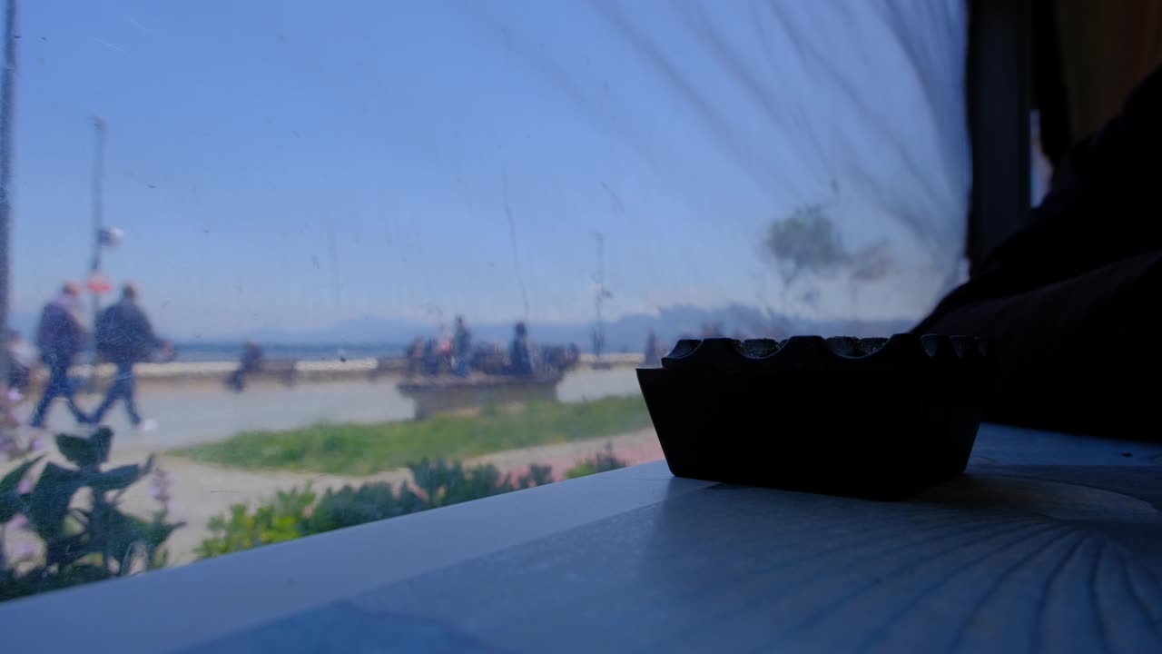 pier of mudanya sea in Bursa