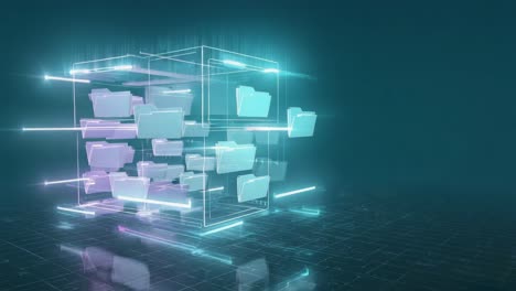 digital data organization and network transfer