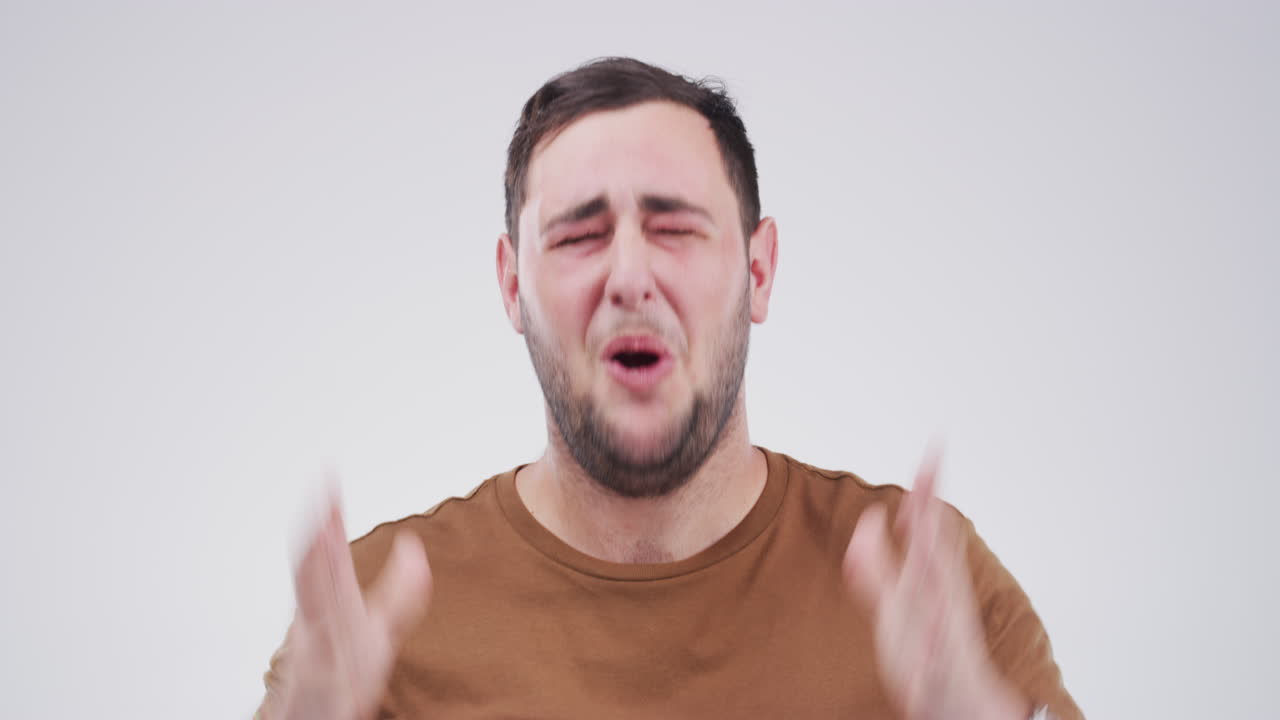 He can't stand it anymore