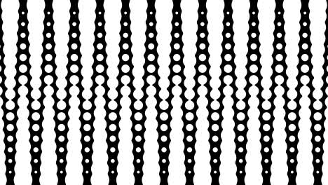 polka dot pattern animation. modern geometrical circle. loop animation.