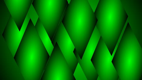 abstract background animation of green squares moving