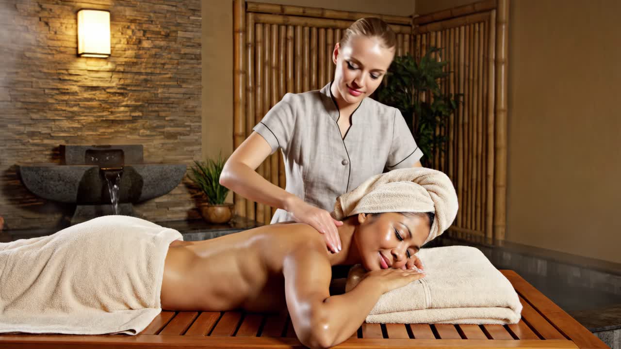 Relaxing Spa Massage
