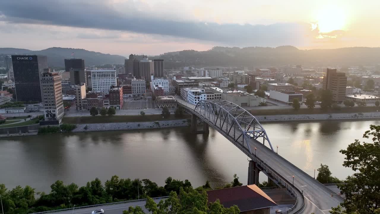 charleston virginia occidental empuje aéreo en