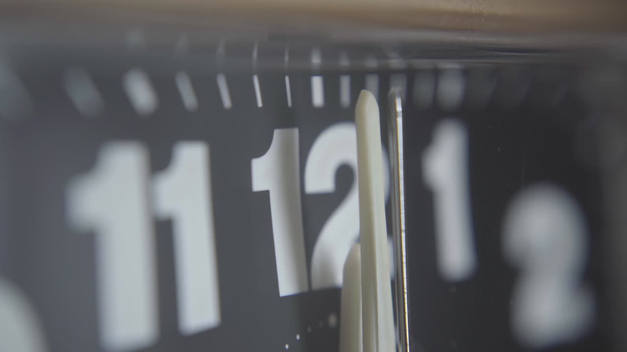 a Clock at 12 o'clock