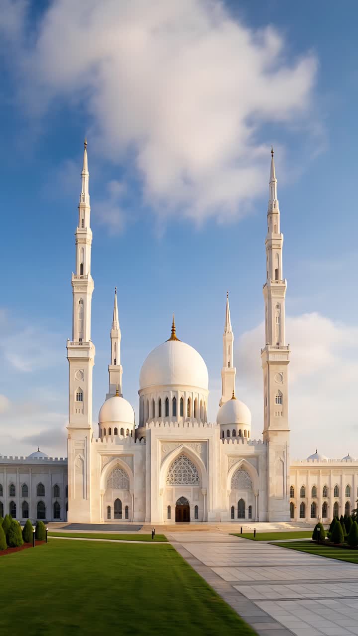 Eid al-Adha Moschea Sfondo islamico 4K