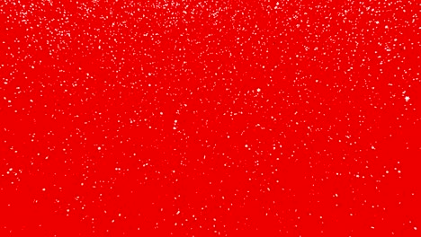 la nieve está cayendo.