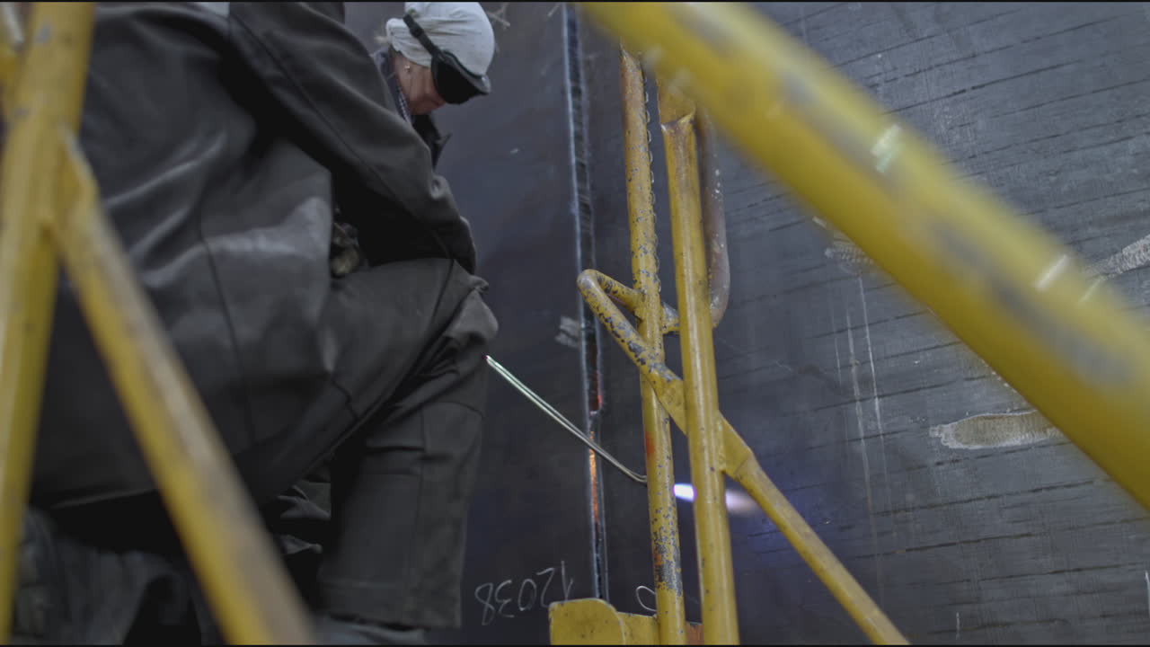 proceso de soldadura industrial