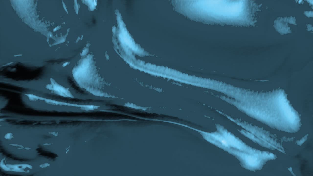 Abstract Teal and Dark Blue Marbled Texture