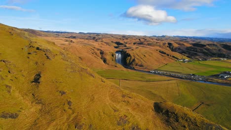 cascada de skogafoss islandia