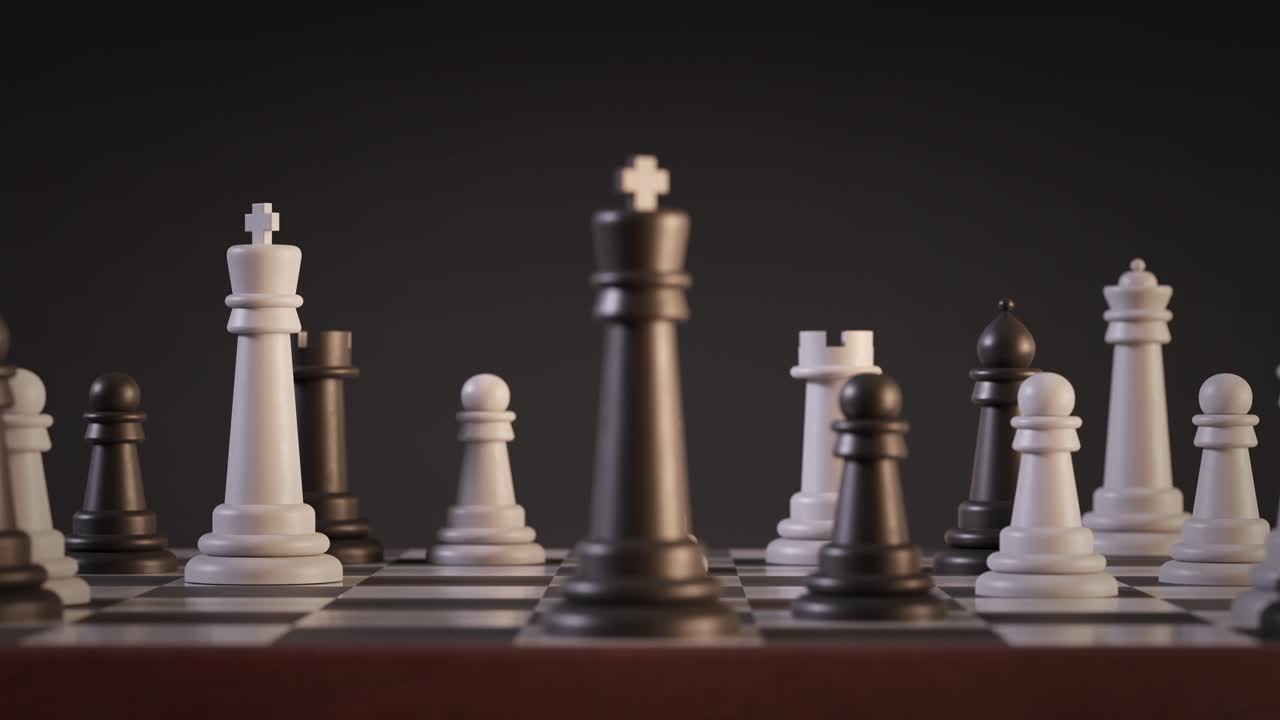 Chess game in progress