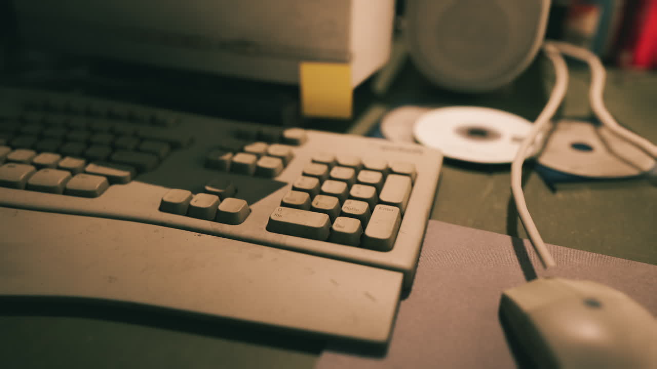 configurazione del computer vintage