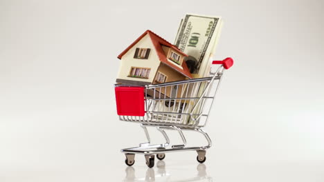 shopping-cart-and-house