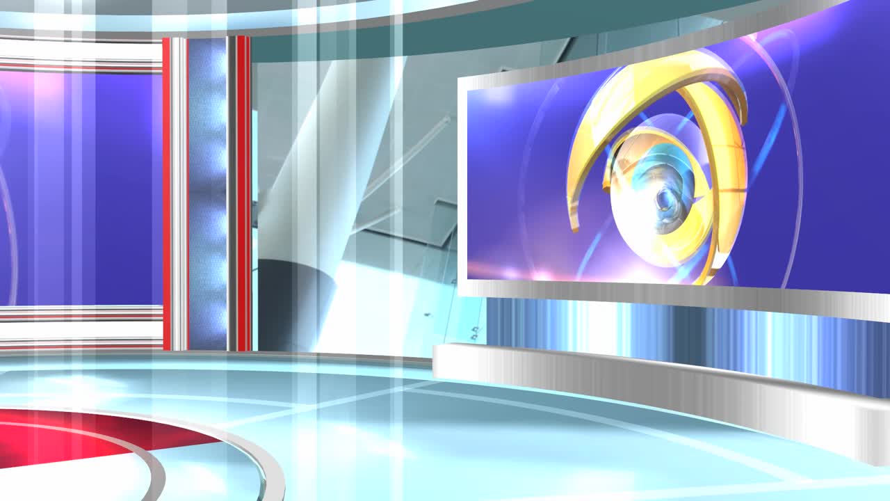 3d 가상 스튜디오 세트 배경