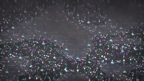 onda de oscilación abstracta bucle sin costuras animación de renderizado en 3d