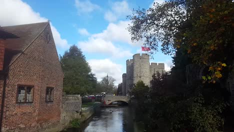 Die-Westgate-Türme-In-Canterbury,-Kent