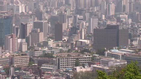 Rascacielos-En-Seúl,-Corea-Del-Sur