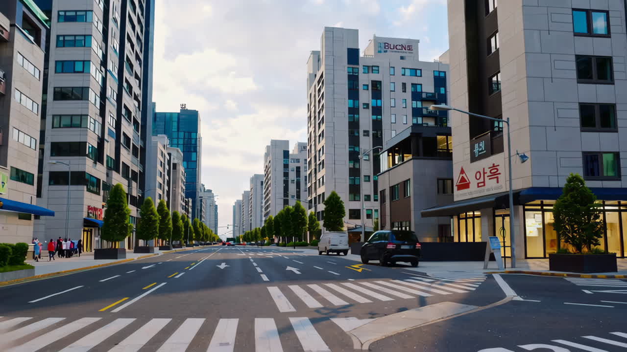 Cityscape in South Korea