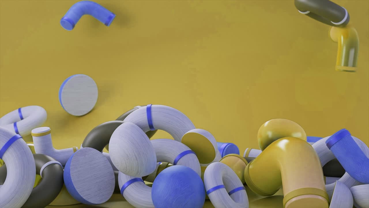 추상적인 기하학적 모양의 배경